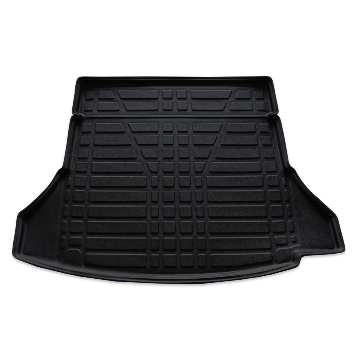 Mercedes CLA Class Trunk Mat - Omac - TPE - Black - 2012 Mercedes CLA Class Trunk Mat - Omac - TPE - Black - 2012